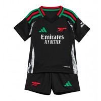 Camiseta Arsenal Bukayo Saka #7 Segunda Equipación Replica 2024-25 para niños mangas cortas (+ Pantalones cortos)